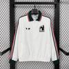 Unisex Retro Football Jacket Windproof Zip-Up Sportswear Oversized Fit Soccer Fans Running Hiking Cycling