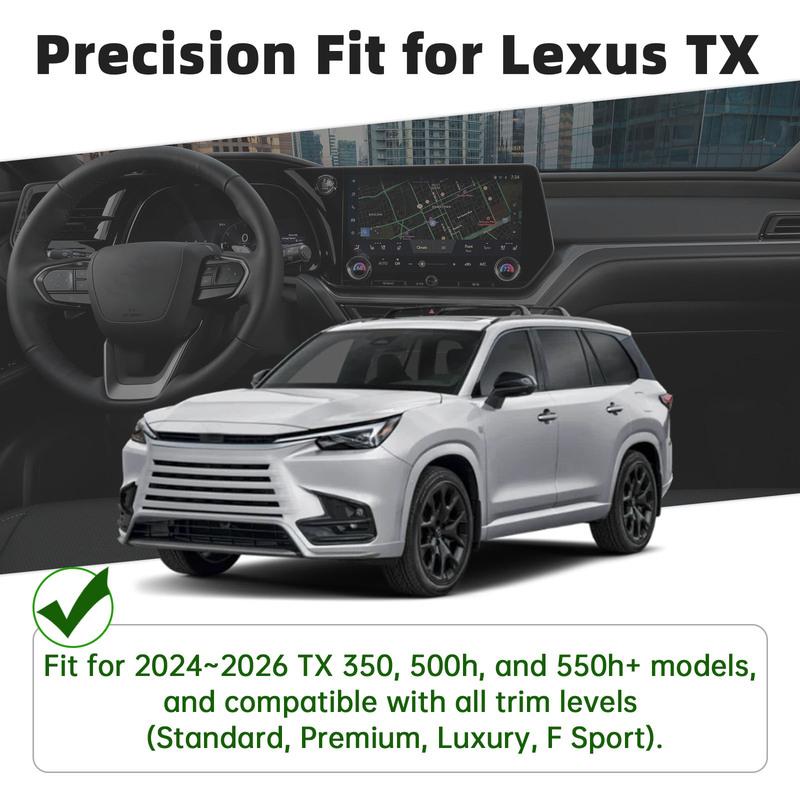 Armrest Storage Center Console Organizer for 2024-2026 Lexus TX 350 Accessories 350/500h/550h+ Center Console Storage Box Tray
