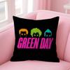 ROCK Green Day logo   Pillowcases Home Bedding Decorative Pillow Cover Wedding Super Soft Pillow Case