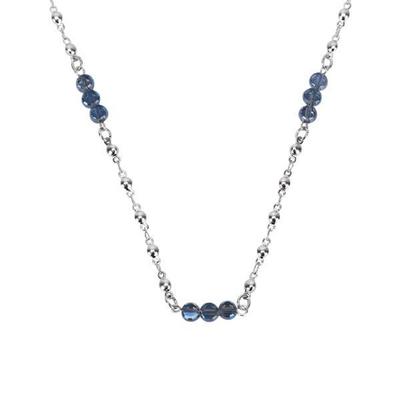 Square Necklace Couple Women Men Mini Crystal Necklace SIDA175