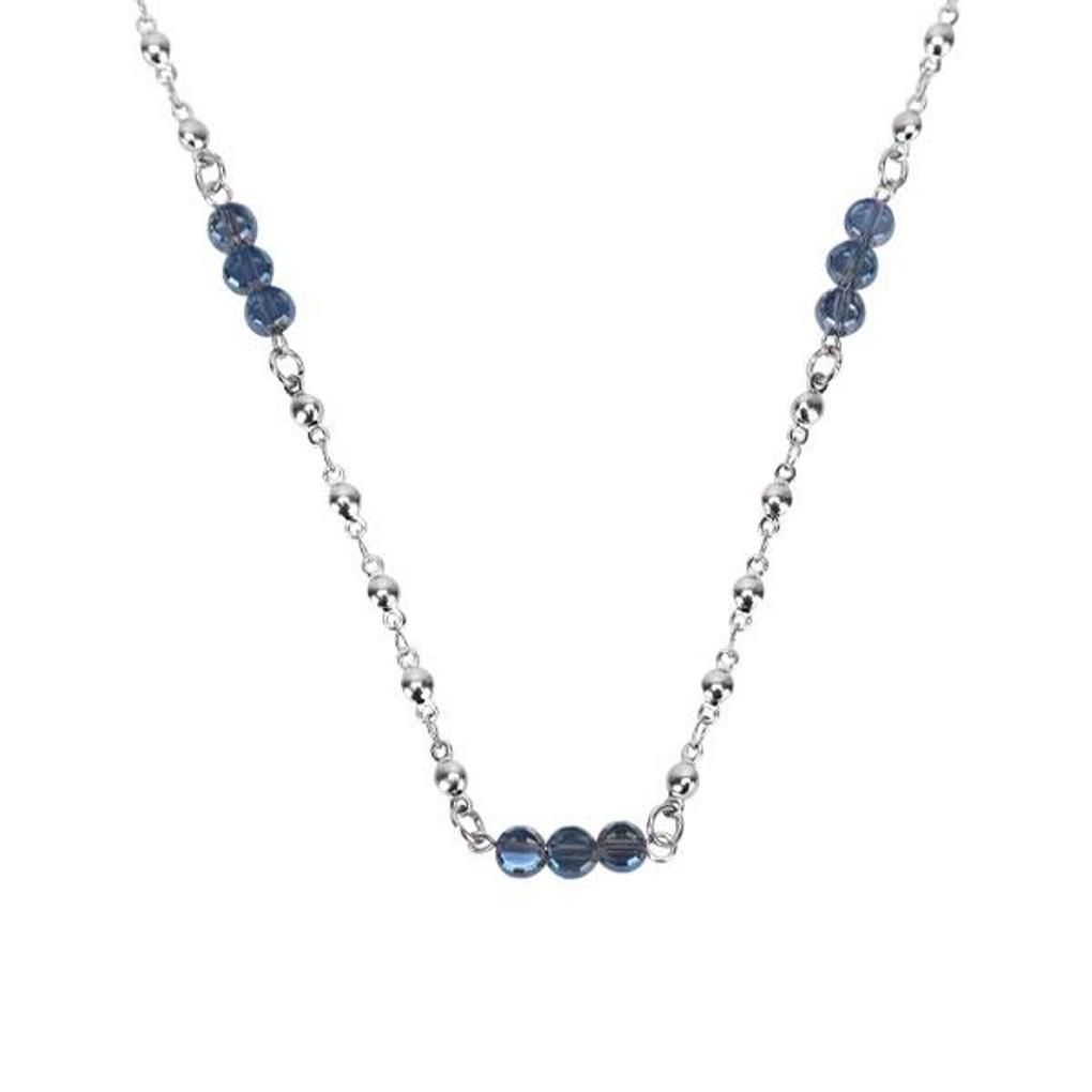 

Square Necklace Couple Women Men Mini Crystal Necklace SIDA175