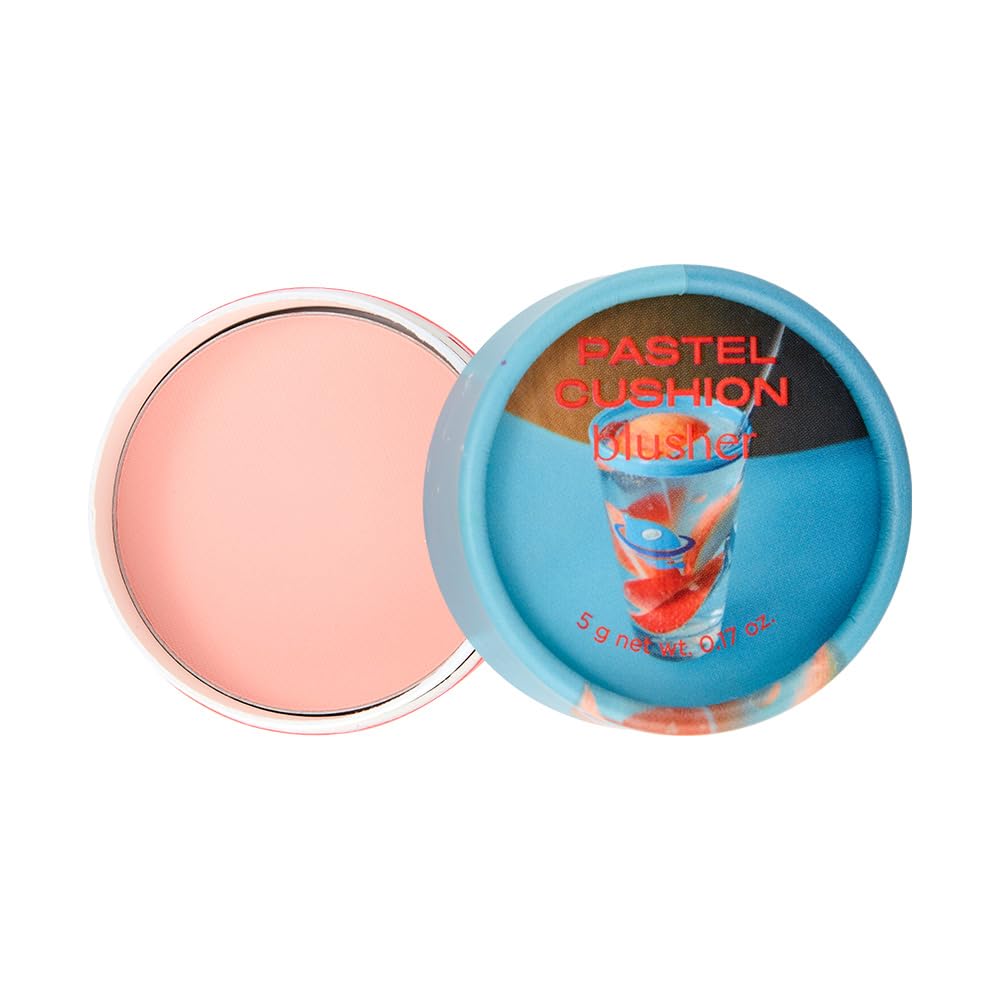 [THEFACESHOP] Пастельный кушон-румяна #06 Персик Кислый 5 г - Румяна с натуральным финишем, полупрозрачные, стойкие, корейская косметика