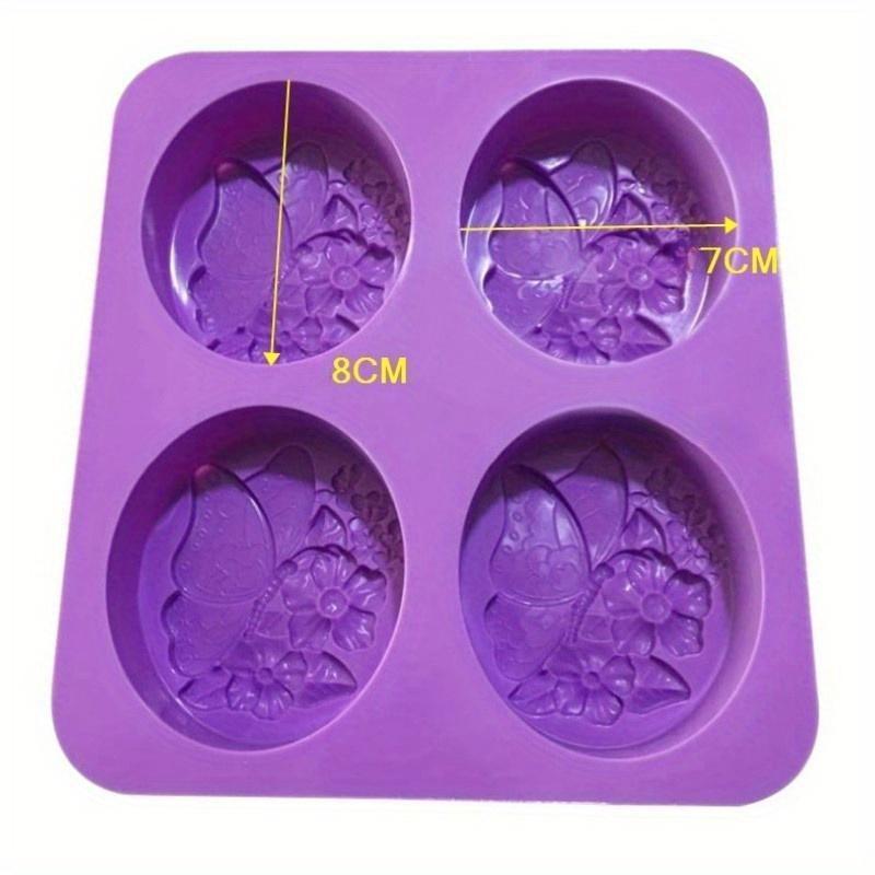 Silicone Soap Molds Butterfly Cake Mold Silicone Mold Handmade Soap Molds for Soap Makin Butterfly Flower Mold