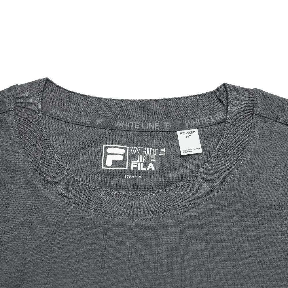 FILA White Fashion Classic Simple Casual Versatile Comfortable Breathable Short Sleeve T-Shirt Men tops F11M623114FGY