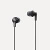 Panasonic RP-HJE150C-K Black USB Type-C Wired Canal Earphones, Mic & Remote, 10.7mm Driver, 1.2m Cable