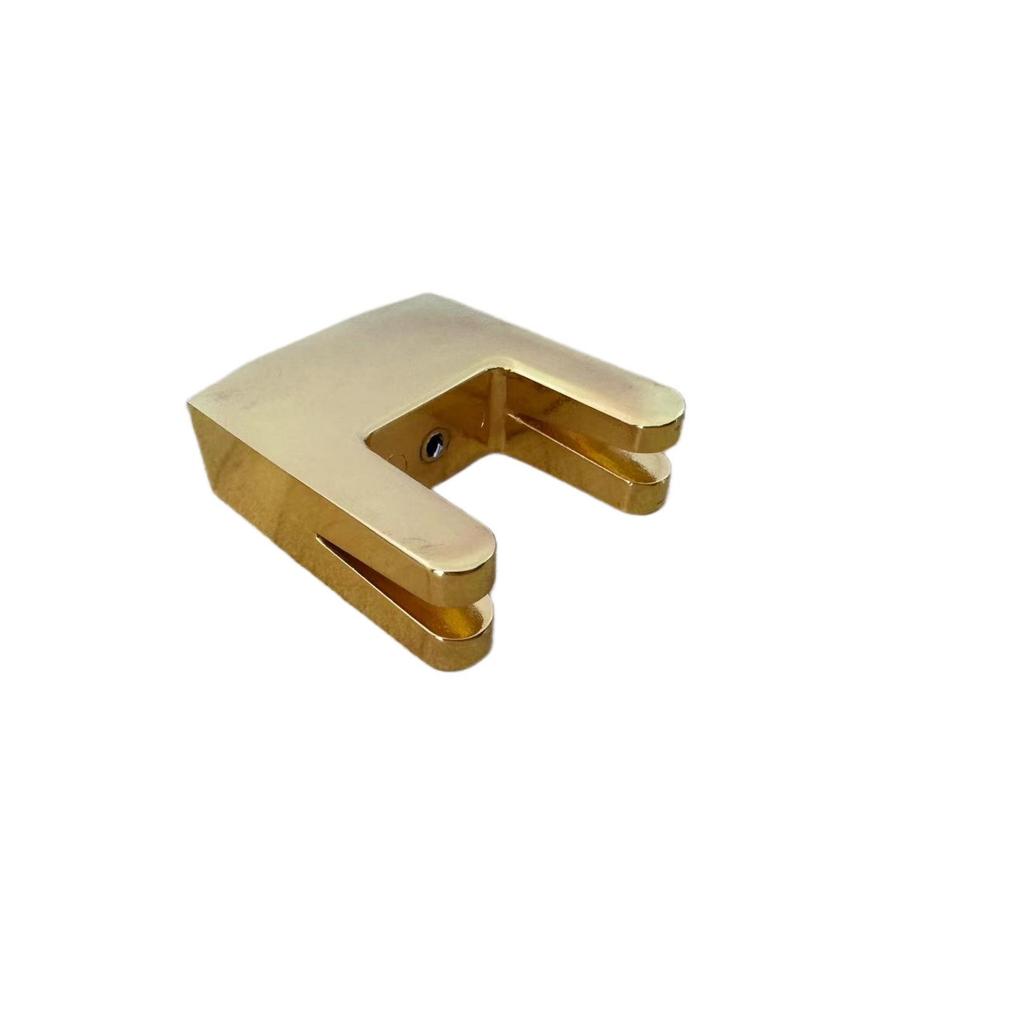 Gold 2-Prong Metal Cello Mute for 3/4 & 4/4 - Silencer and Quietener