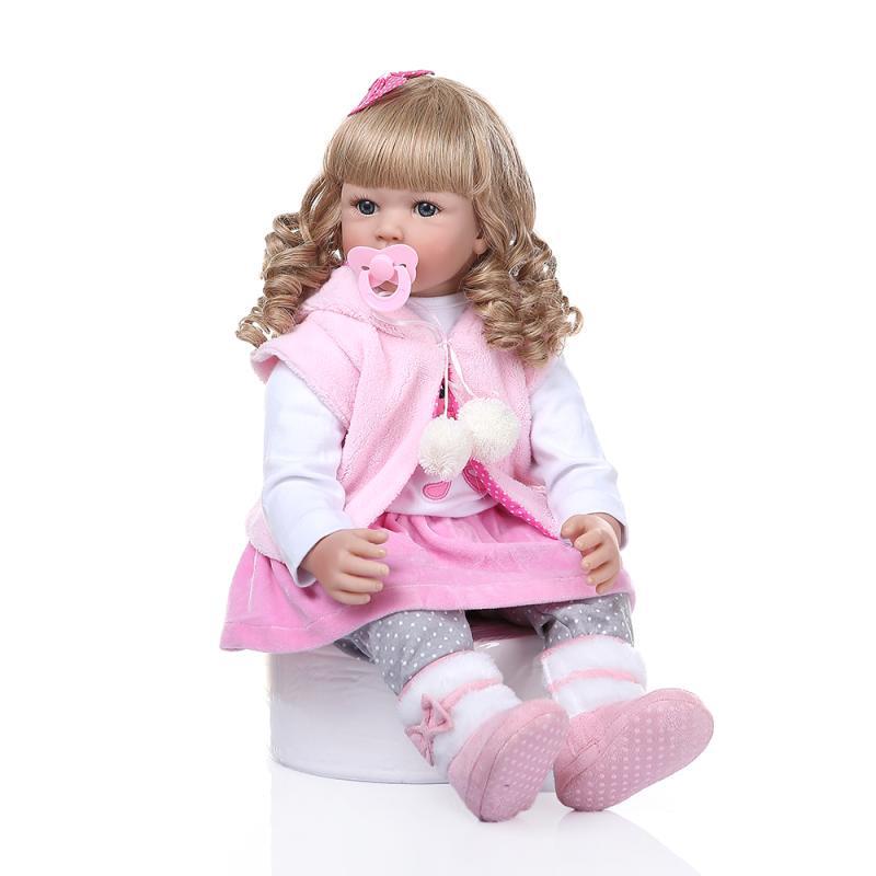 Reborn Toddler Princess Doll - Long Hair