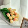 10Pcs Tulip Flowers Artificial Tulip Bouquet PE Foam Fake Flower for Wedding Ceremony Decor Home Garden Bouquet Decoration