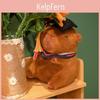 Cute Capybara Plush Toy Doctor Doll With Graduation Hat Soft Stuffed Animal Gift For Students