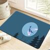 Deep Sea Underwater Pokemon Scenery Print Soft Absorbent Non-Slip Indoor Home Entryway Bathroom Floor Doormat Rug