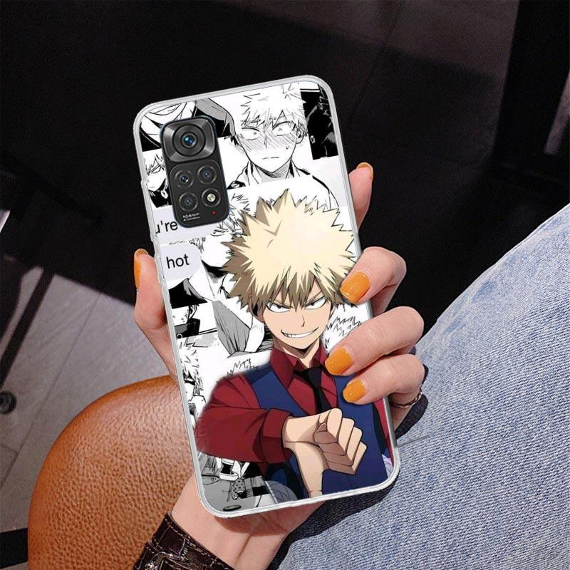 

Чехол для телефона My Hero Deku для Xiaomi Redmi Note 15 14 13 12S 12 11 Pro Plus 14S 11S 11E 10 10S 11T 5G Персонализированный чехол Redmi Not Redmi Note 14 Pro 5G