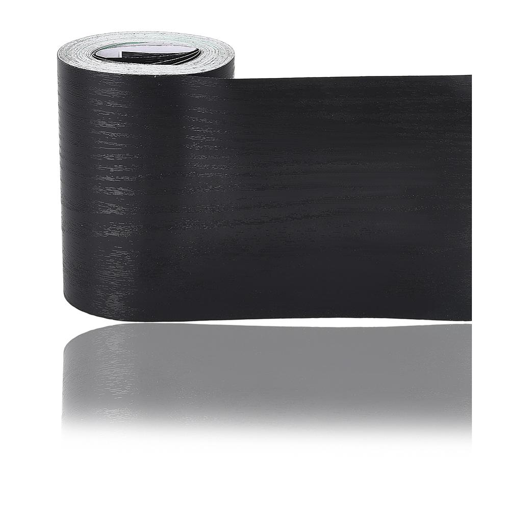 Waterproof PVC Self Adhesive Stickers Put up a Window Sill Black 104mm