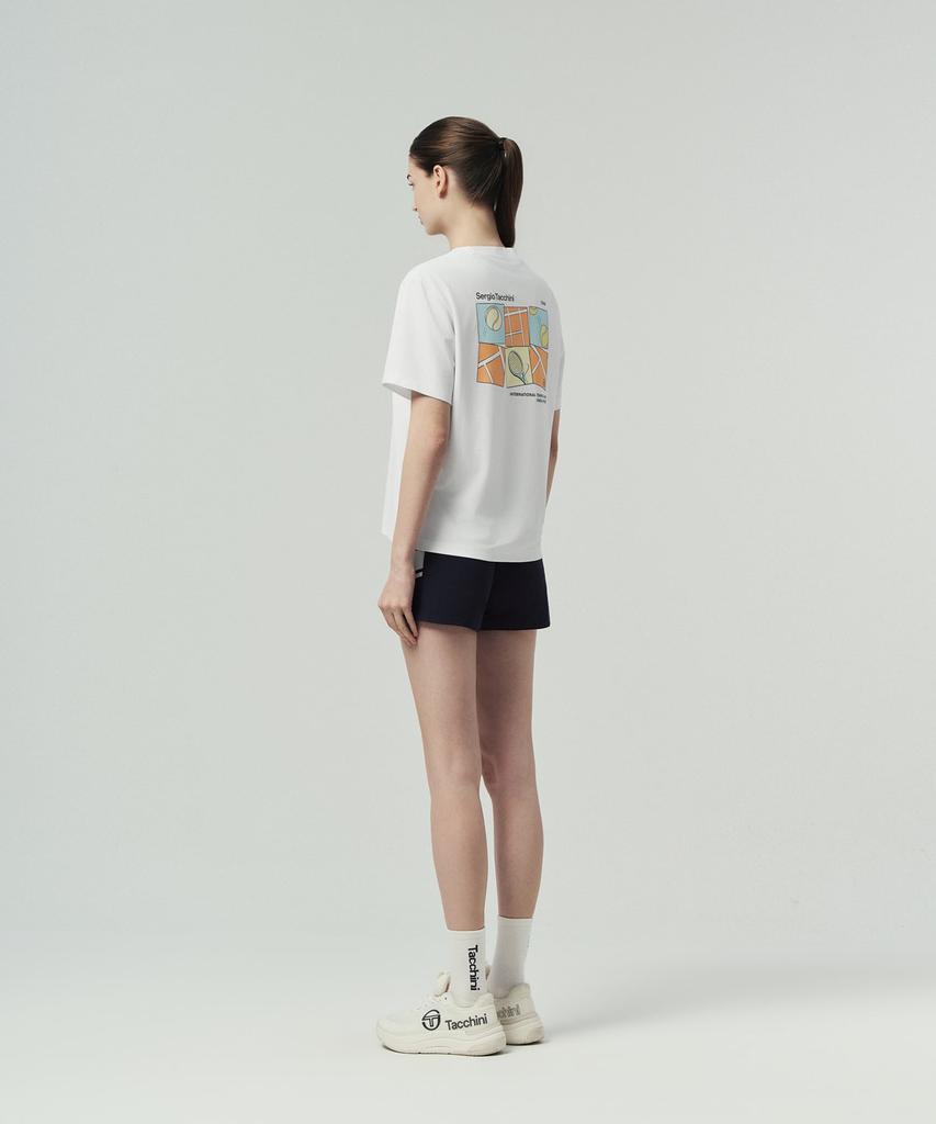 SERGIO TACCHINI U Rayfresh Graphic Short Sleeve T-Shirt (White)