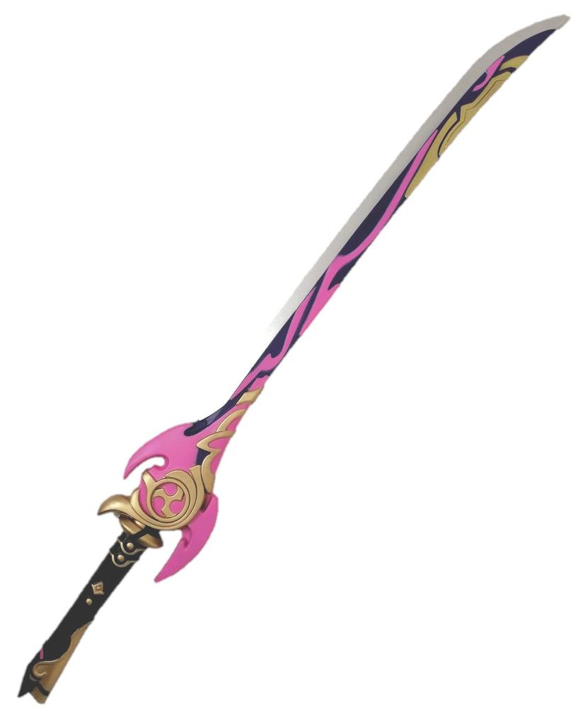 [KiumiToys] Sword, Kirigiri no Kaikou, Cosplay, PU Weapon, 100cm, Theatrical Prop, Horrifying, Raiden Shogun, Raijin, P54