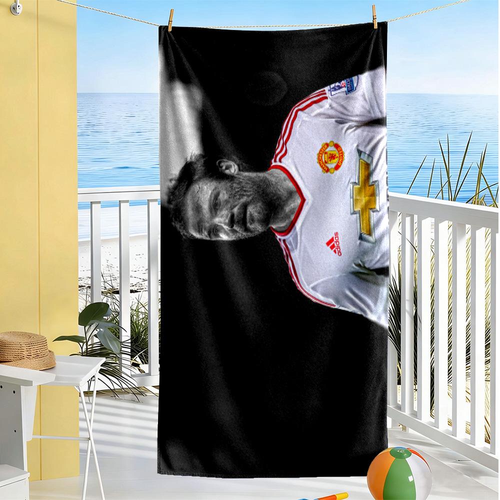 Manchester Celebration Beach Towel Super Soft Microfiber Quickdry Fabric Comfortable Lightweight