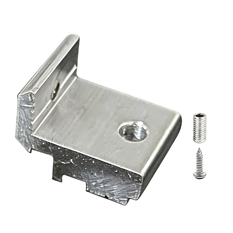 Rustproof Aluminum Side Panel Bracket Support Set With Screws For 2020 3030 4040 Extrusion Frame Industrial DIY Projects