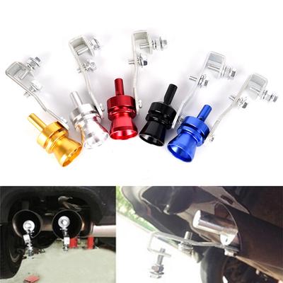 Εξάτμιση αυτοκινήτου μοτοσικλέτας Fake Turbo Whistle Pipe Sound Muffler Blow Off Valve Universal Simulator Whistler