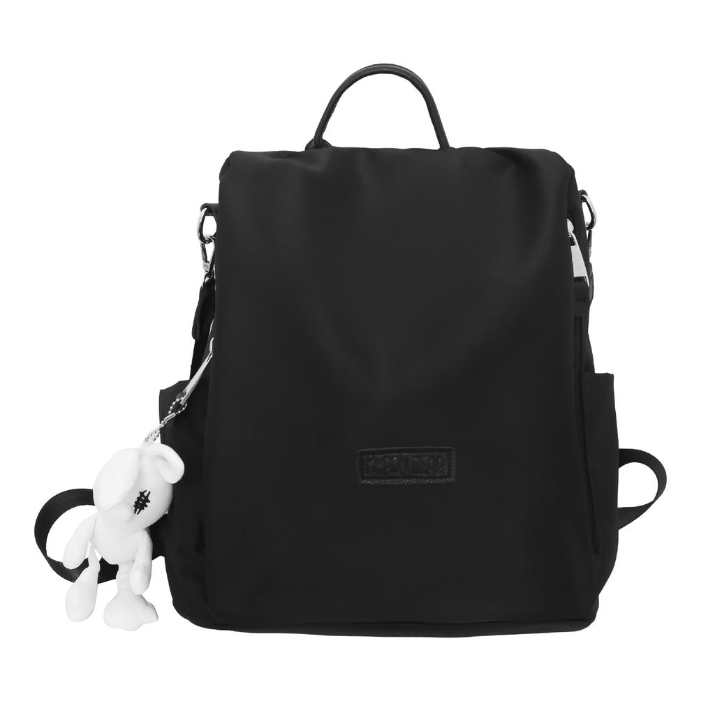 School bag 2025 new lightweight waterproof mommy bag solid color large capacity going out portable backpack versatile backpack