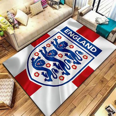 England National Football Team Carpet Rug for Living Room Bedroom Home Sofa Decoration,Kids Play Non-slip Floor Mat