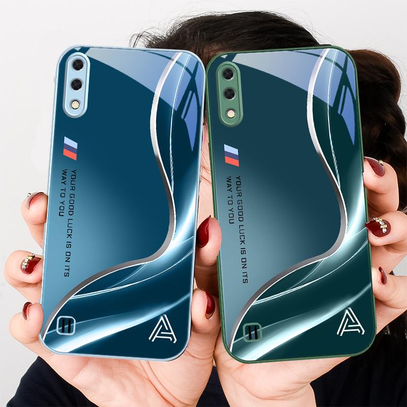Good luck is coming green For Samsung A01 A02 03 Core 04 05 06 10 12 13 14 5G 15 16 M02 12 Note 8 9 10 20 glass Ultra phone case