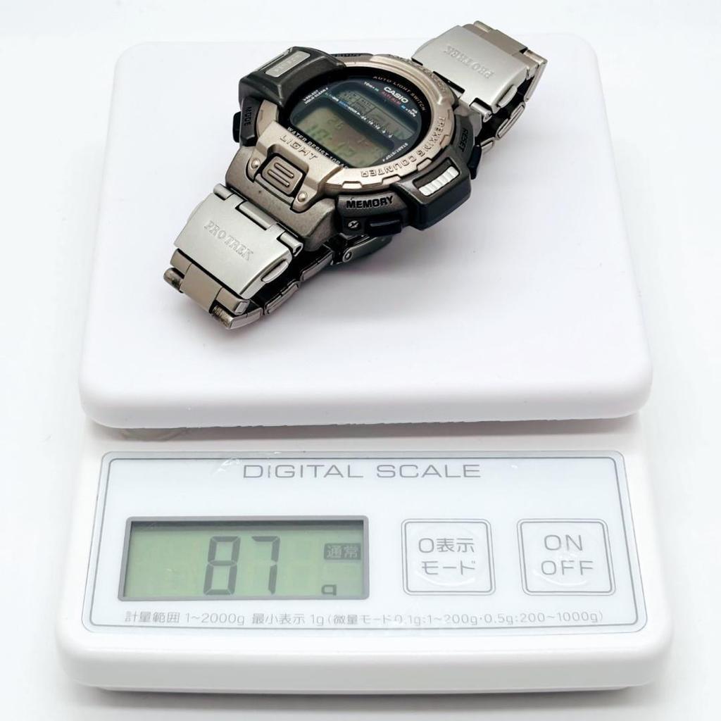 Used Rare/Rare Casio Protrek PRT-610 Titanium 9043