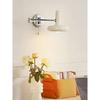 Nordic Modern Retractable Rotatable Swinging Retractable Wall Lamp Bedroom Bedside Lamp Sliding Reading And Working Lamp