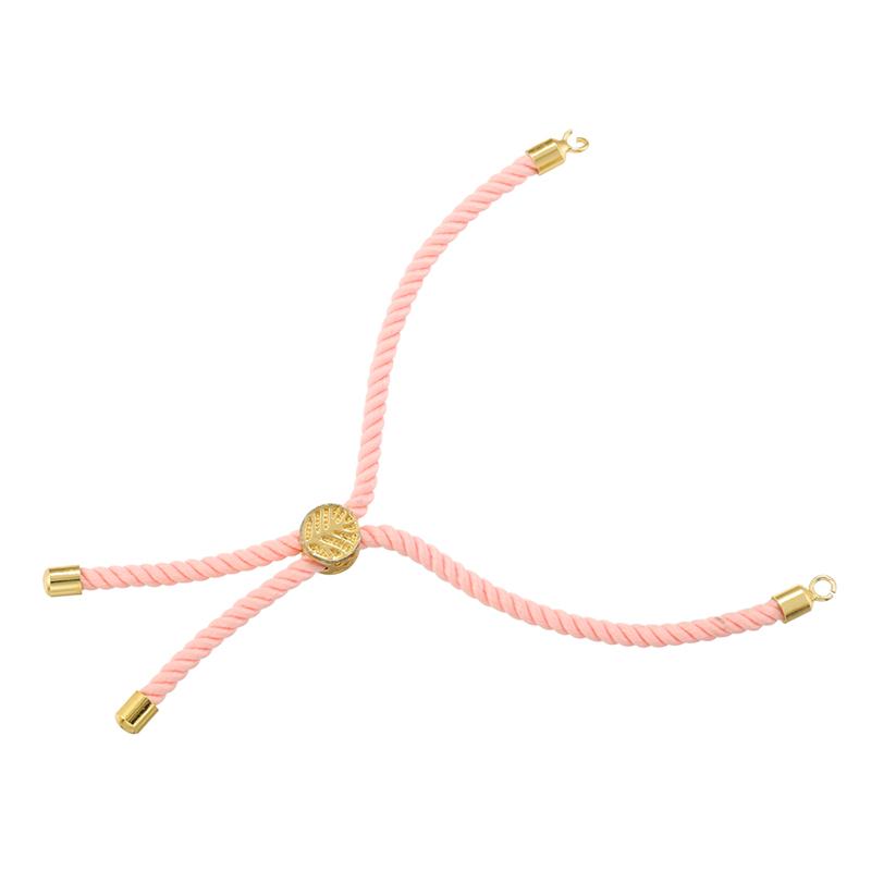 ZHUKOU 14 colors Rope Bracelet for women DIY Jewelry accessories colorful Rope bracelet chains Jewelry materials VL342