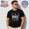 The Midnight Club Graphic T-Shirt Night Typography Design