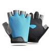 Cross-Border Non-Slip Breathable Cycling Gloves with Thick Palm Pad - Silicone, Half-Finger, for Outdoor Summer Fitness