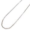 UNOAERRE 585 Chain Necklace White goldUsed