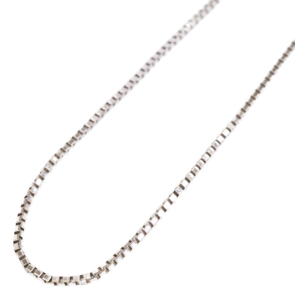 UNOAERRE 585 Chain Necklace White goldUsed