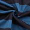 Damenmode Neues Rundhals-Langarmkleid Gestreiftes Freizeitkleid
