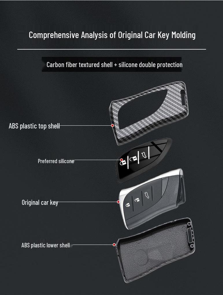 Protective Key Cover for 2026 Lexus RX350H, RX500, RX450, RX300