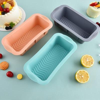 Rectangle Toast Bread Mould Diy Cake Bakeware Pan Food Grade Silicone Non-Stick Mould Kitchen Accessories Baking Tools