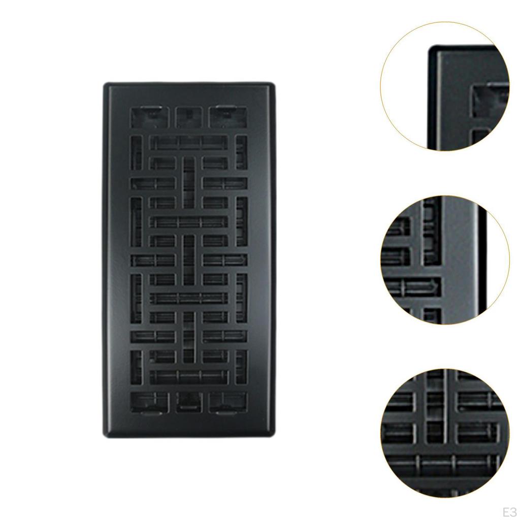 Decor Grate Floor Register Vent Cover for Cabinet, Walls, Office