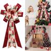 Beautiful Bowknot Ornament Stylish Tree Trimming Enhances Festival Home Decors for Tree Wreaths Holiday Party Decoration