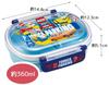 Skater Lunch 1 with Fluffy Meal Made in Tomica 24 Model Kids' Box, Tier, 360ml, Inner, Dome-Shaped, Container, Antibacterial, Japan, (QAF2BAAG-A)