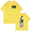 Singer P-Posts M-Malones Print Graphic TShirt Men Hip Hop Fashion Short Sleeve Tshirt Retro Oversize Women Cotton Tee Streetwear