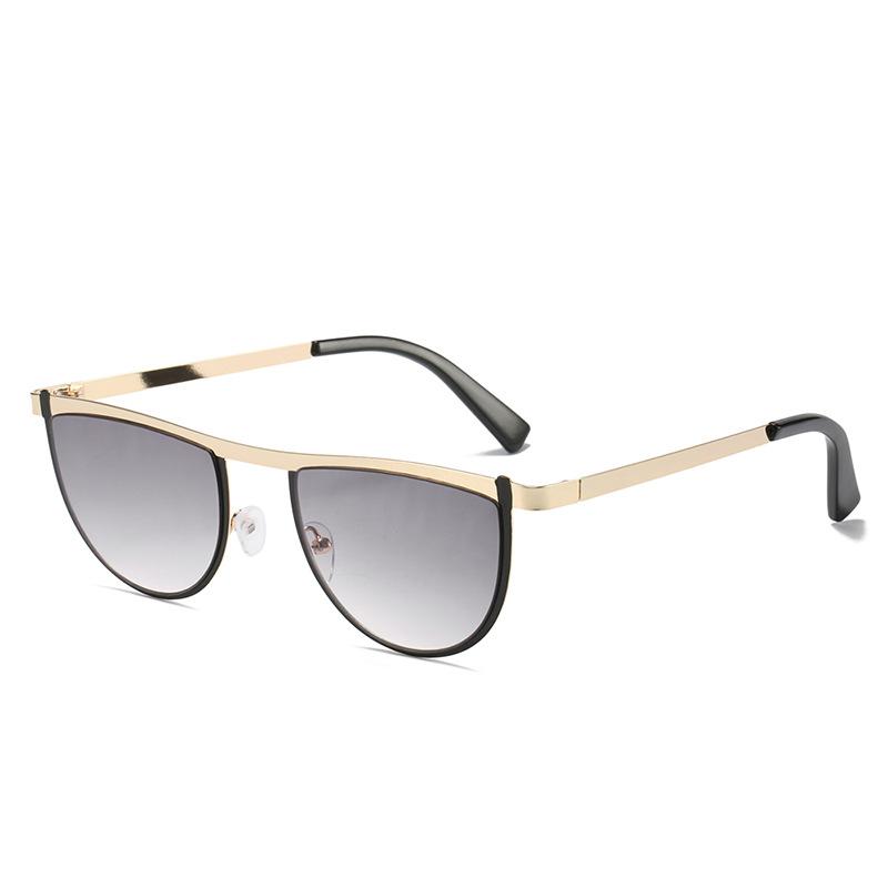 JYL Sunglasses Polygon Candy Color Rivet Uv Protection Versatile Use 3378 A-15411