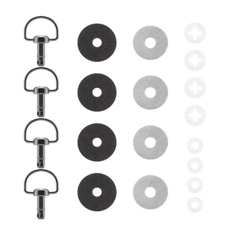 

14mm/19mm Motorcycle Accessories Fairing Fasteners Set Quick Release D-rings 1/4 Turn Rivet For Motorbike 1