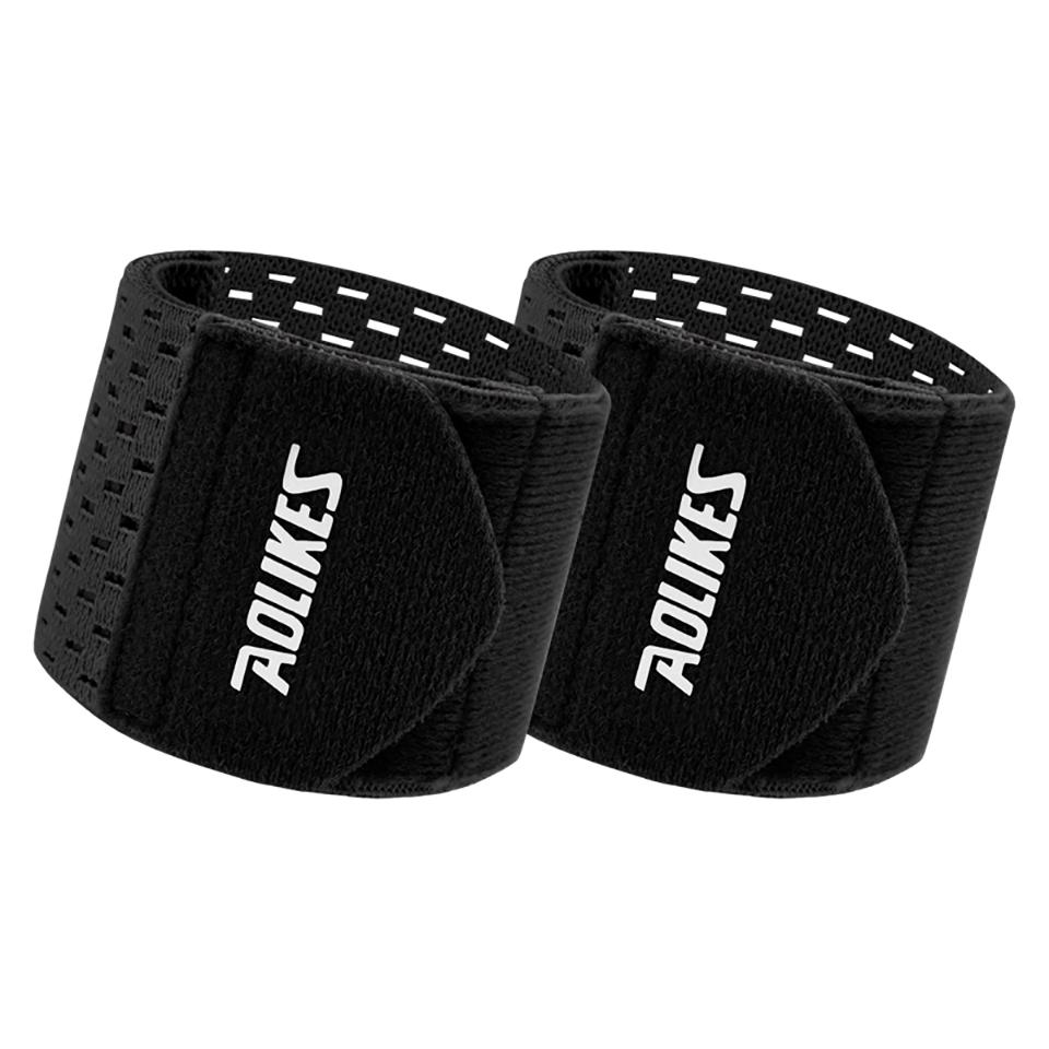 AOLIKES Handgelenkband Unterstützung Hülse Fitnessstudio Unterstützung Handgelenkstütze Bandage Atmungsaktiv Elastisches Kompressionsband Hand Sport Handgelenkband 1