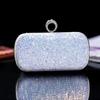 Evening Pink Clutch Designer Bags Women Luxury  Purse Bling Sequins Handbag  Fashion Shoulder Crossbody Small Phone Bag