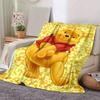 1pc Winnie The Pooh Printing Blanket - Soft, All-Season Throw for Living Room, Bedroom,Personalized Gift with Adorable Cartoon Design