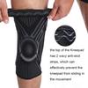 1/2PCS Silicon Padded Basketball Knee Pads Patella Brace Kneepad Joint Support Fitness Compression Sleeve Protector
