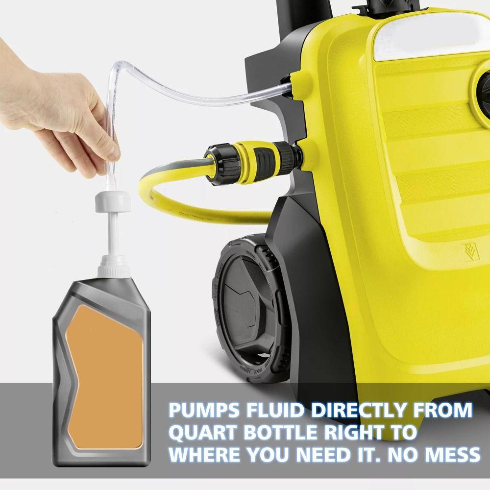 3ª Mão Adaptador Bomba de Fluido para Garrafas Padrão Quart Engrenagem de Transferência Ferramenta de Óleo Acessórios para Carro