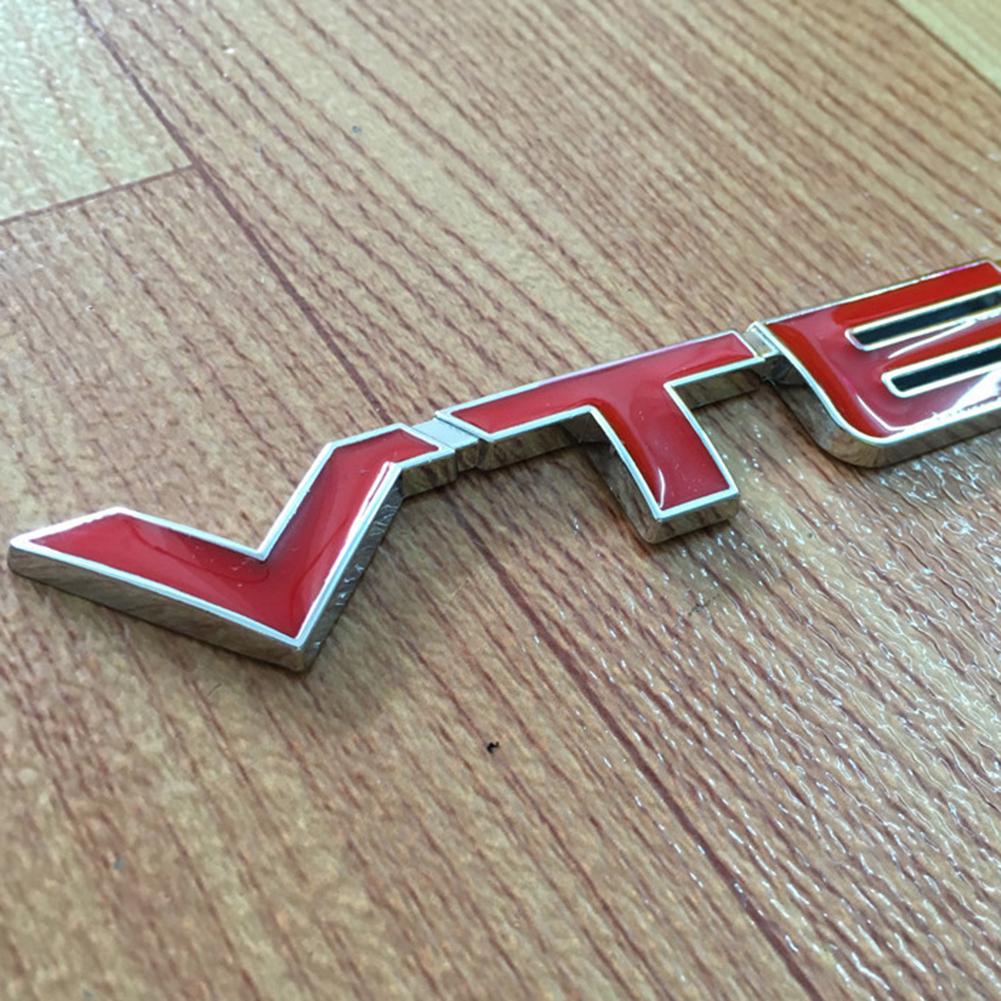 Cheap Stylish Metal VTEC Logo Vehicle Car Letter Sticker Auto Stickers