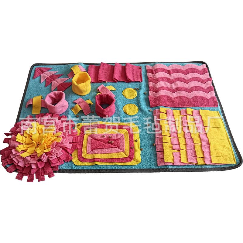 Washable Non-Slip Dog Foraging Sniffing Pad & Slow Feeder Mat
