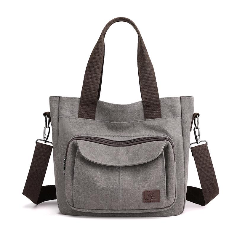 Women s Canvas Handbag 2026: Versatile Large Capacity Crossbody & Shoulder Bag