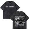 Louis Tomlinson How Did I Get Here Tour 2026 Print Vintage Washed T Shirt Men Women Hip Hop Tshirt Cotton Casual Loose Tshirs