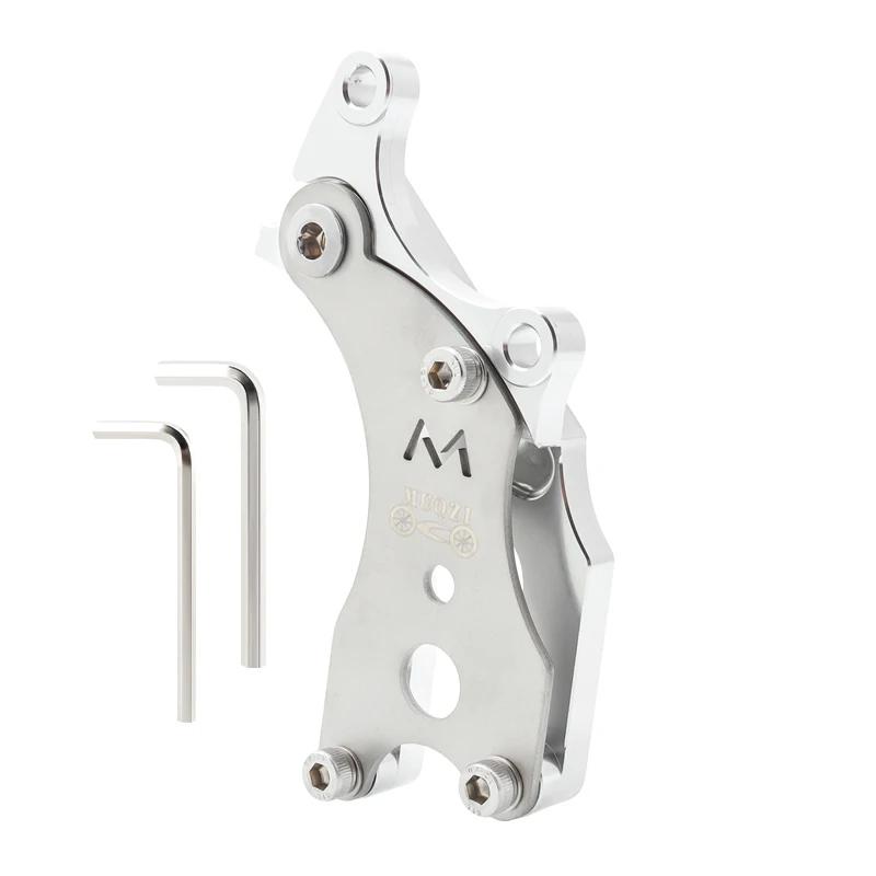 

Bicycle Disc Brake Converter Adapter Road Bike V-Brake To Disc Brake Mount Holder Bike accessories серебряный